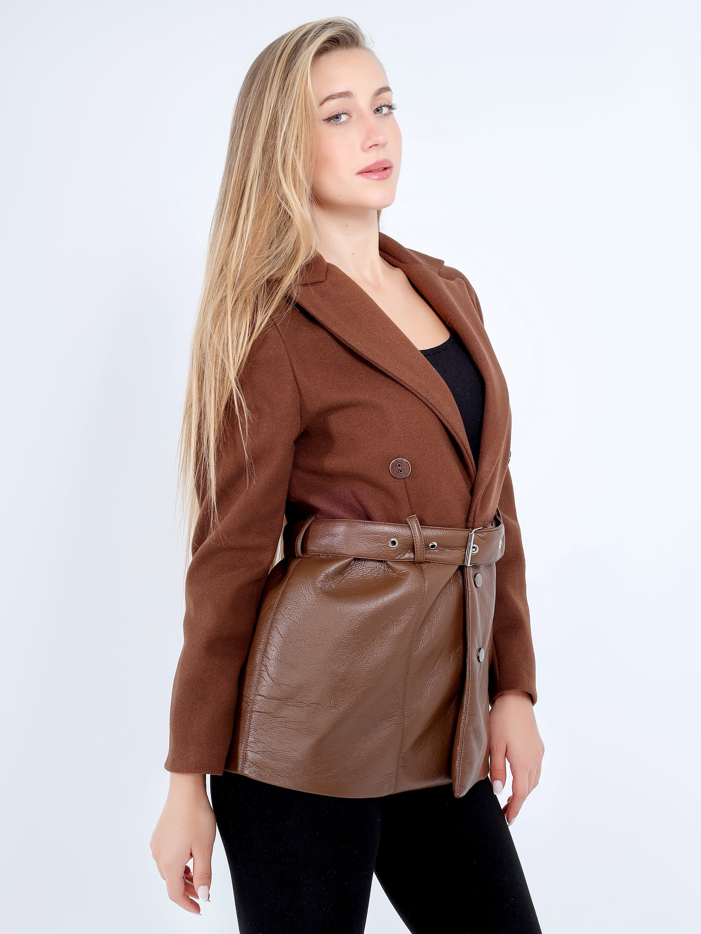 Leather and Wool Jacket – A Perfect Blend of Style and Warmth